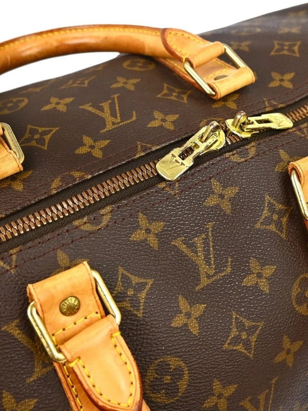 LOUIS VUITTON KEEPALL 55 TRAVEL HANDBAG MONOGRAM M41424 FL1909 YQ07119 - Picture 8 of 15